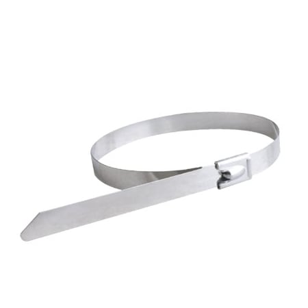 Bsc Preferred Cable Tie, 20 in L, 304 Stainless Steel, 150 lb Strength, 100 PK BUY03997550